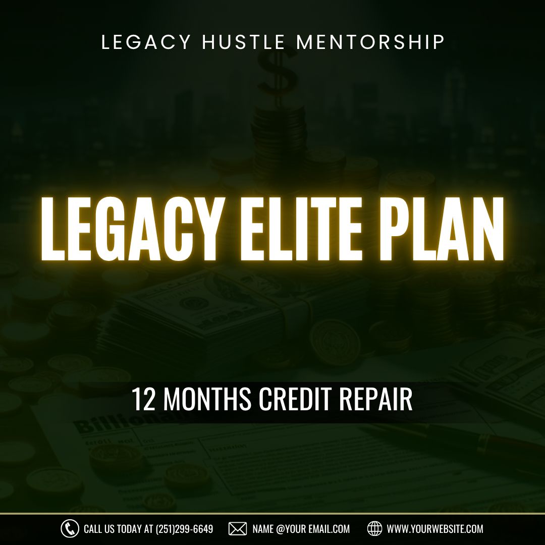 Legacy Elite Plan (12 Months Credit Repair)